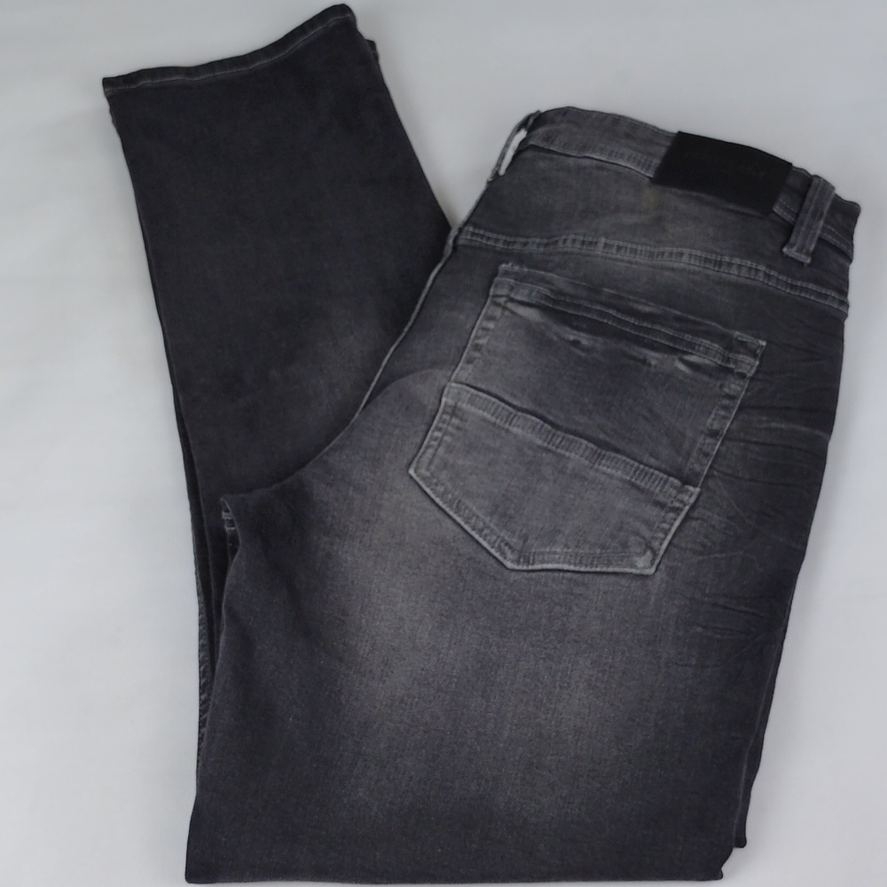 Kenneth Cole Men's Distressed Washed Slim Jeans.